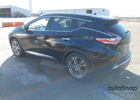 2015 Nissan Murano Platinum from USA, damaged, VIN 5N1AZ2MH2FN249848